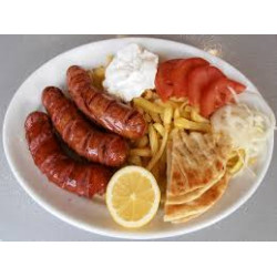 Λουκάνικο χωριάτικο μερίδα